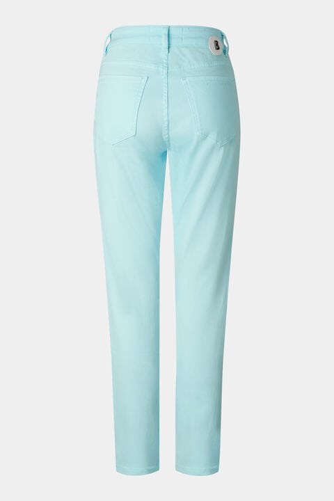7/8 Slim Fit Jeans Julie In Cyan-Blue