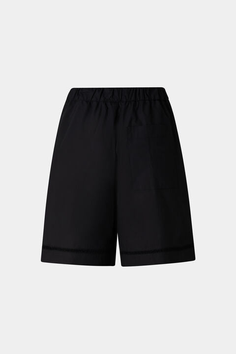 Sunny Cotton Shorts In Black