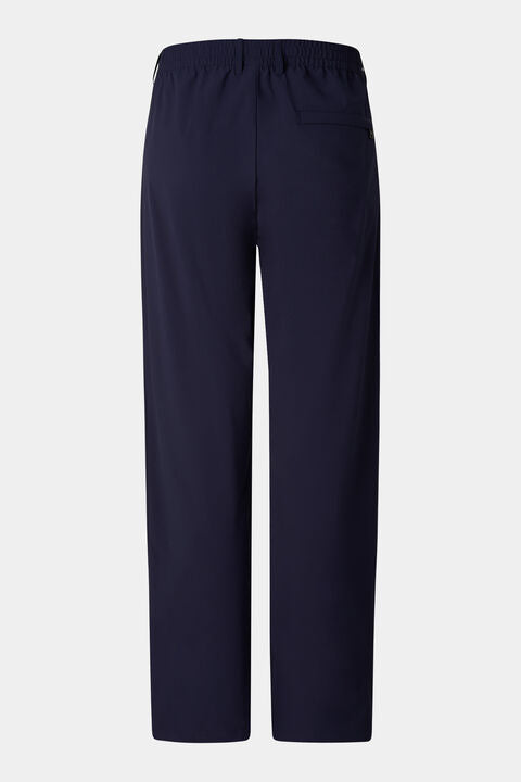 Stretch Trousers Marcus In Navy Blue