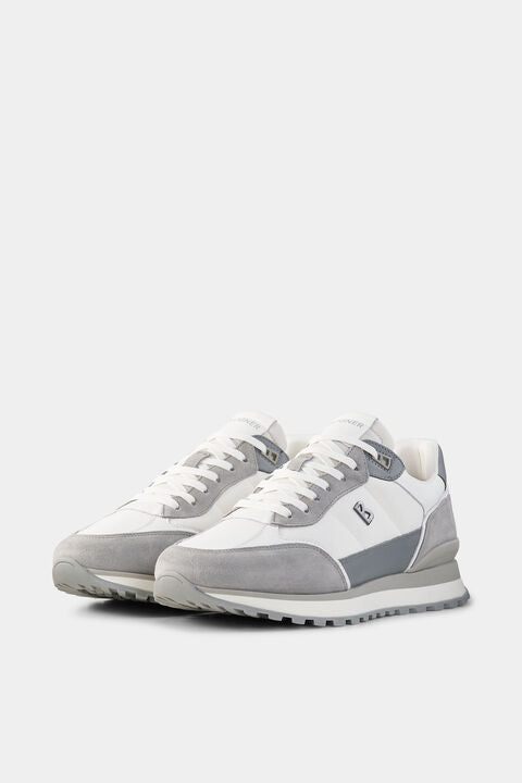 Sneaker Newport In Grey/White