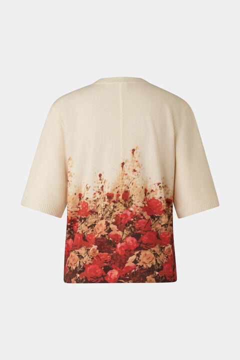 Knitted Shirt Helly In Sand/Red