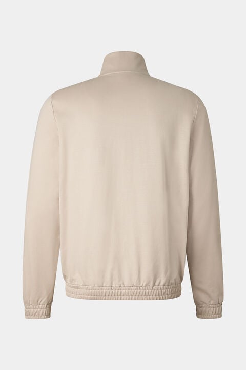 Rupert Jersey Jacket In Sand
