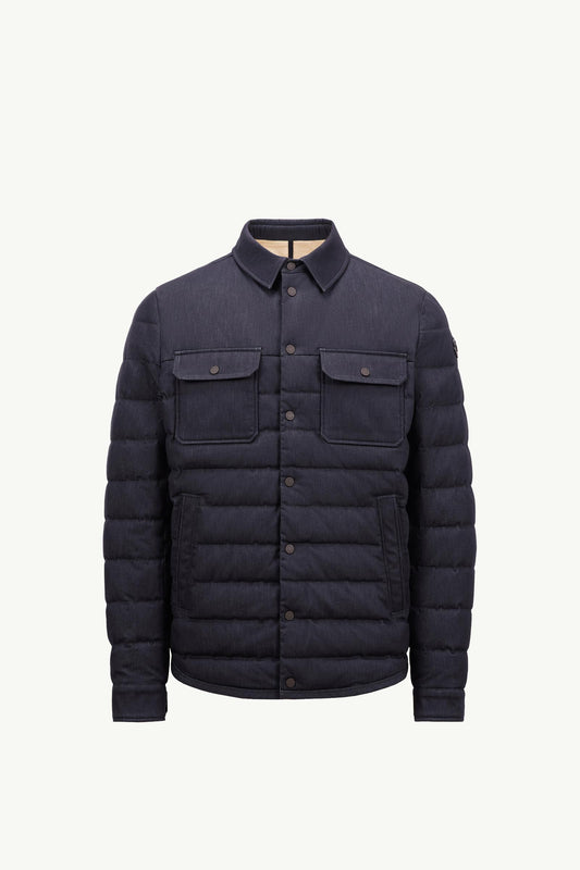 Mirmandix Chambray Down Shirt Jacket