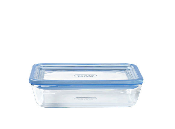 Zero Plastic - 100% glass rectangular storage box