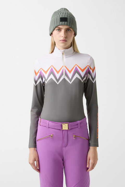 First Layer Beline In Grey/Orange/Purple/Off-White