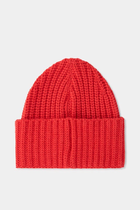 Kilian Knitted Cashmere Hat In Red