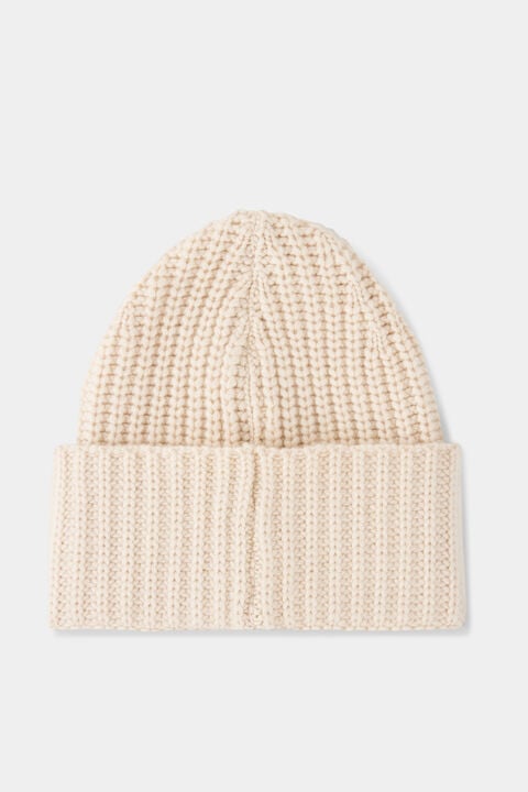 Kilian Knitted Cashmere Hat In Cream