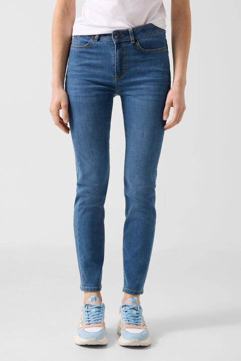 7/8 Slim Fit Jeans Julie In Denim Blue
