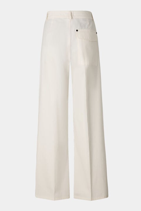 Pleated Trousers Amy In Cream