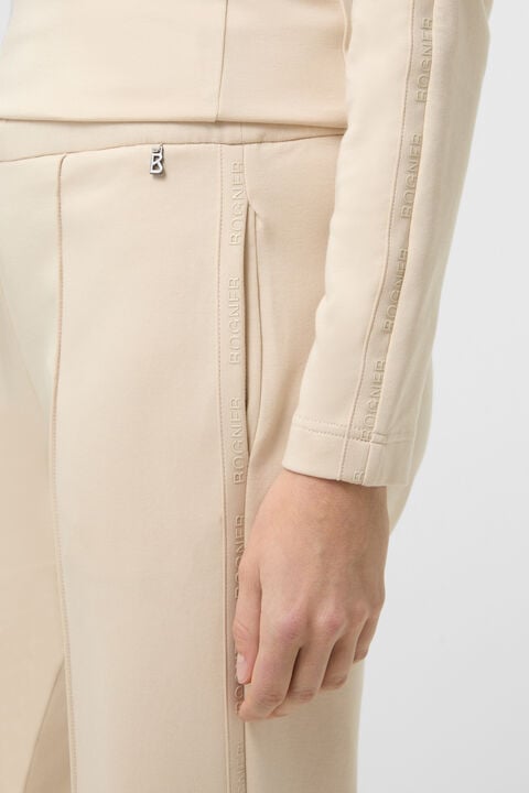 Noemi Jersey Trousers In Sand