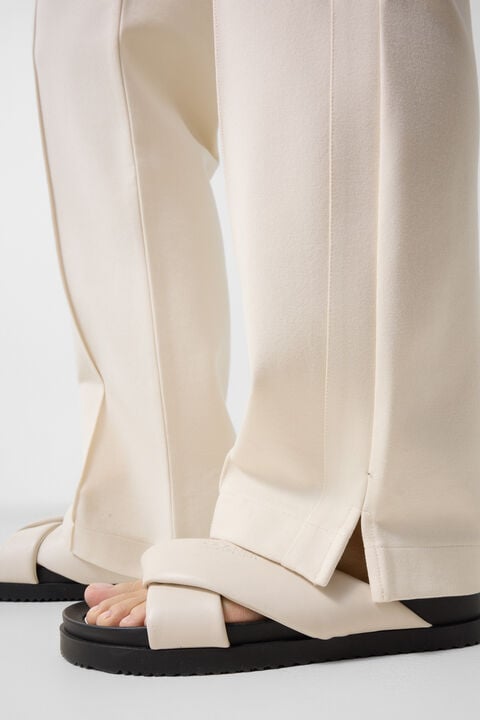 Penny Jersey Trousers In Cream