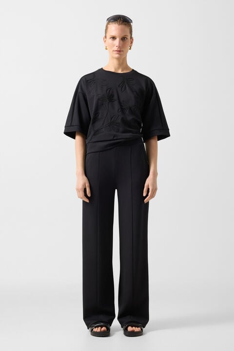 Ruby Jersey Trousers In Black