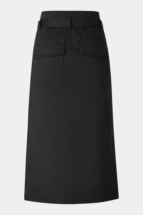 Jocy Wrap Skirt In Black