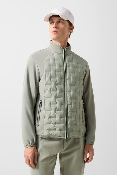 Dajan Hybrid Jacket In Eucalyptus