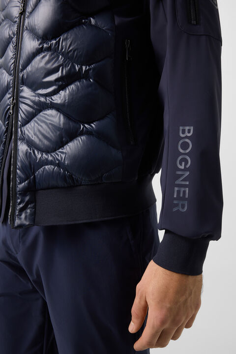 Hybrid Jacket Aarin In Navy Blue