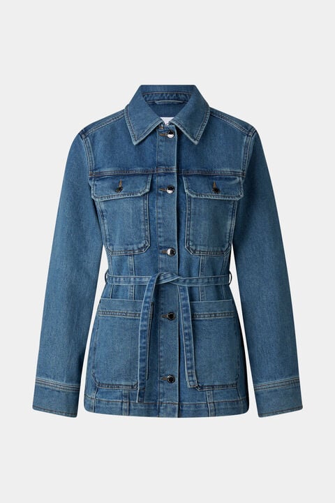 Pelin Denim Jacket In Denim Blue