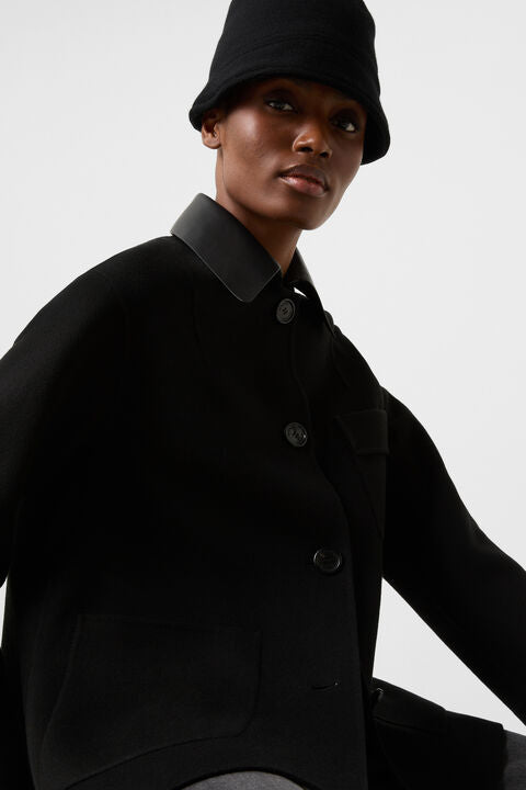 Doubleface Jacket Cassidy In Black