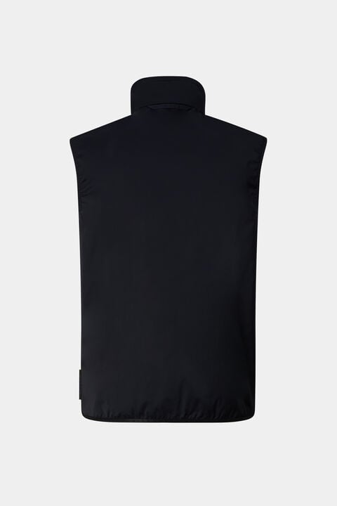 Jonny Lightweight Waistcoat In Black