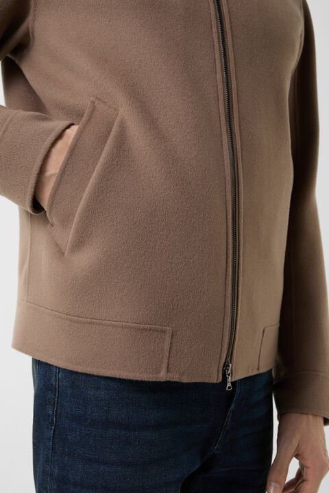 Doubleface Blouson Brice In Mud