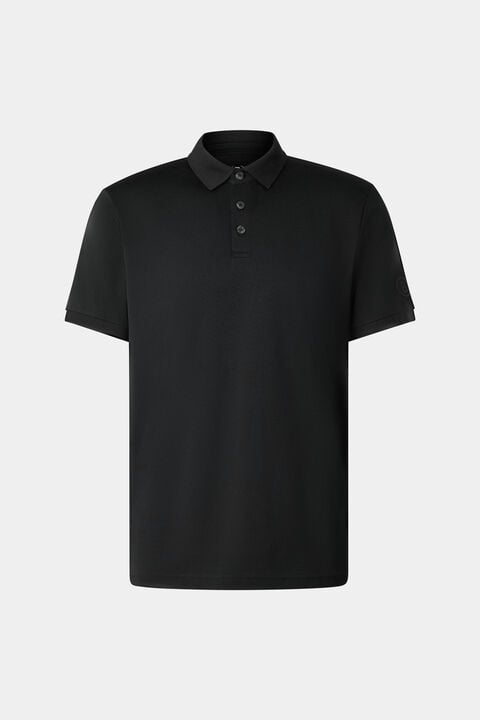 Daniel Functional Short-Sleeved Top In Black