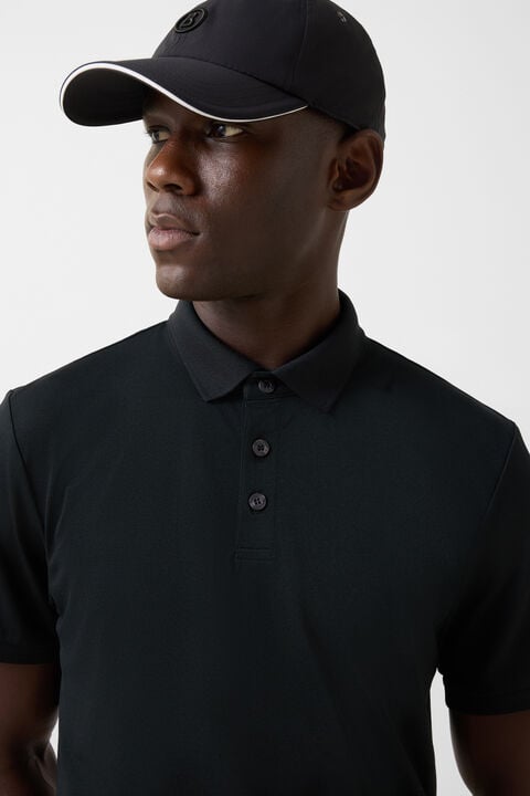 Daniel Functional Short-Sleeved Top In Black