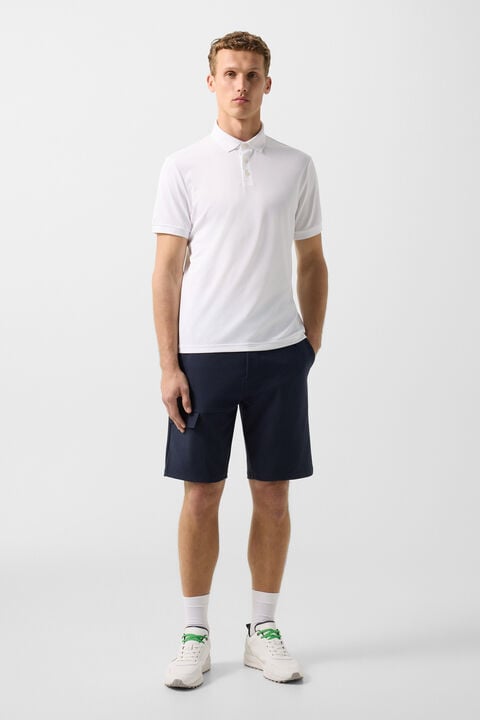 Daniel Functional Short-Sleeved Top In White