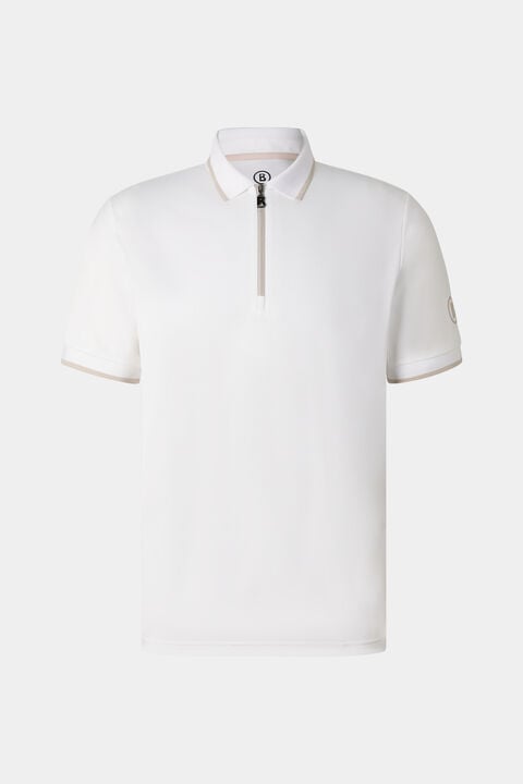 Cody Functional Short-Sleeved Top In Off-White