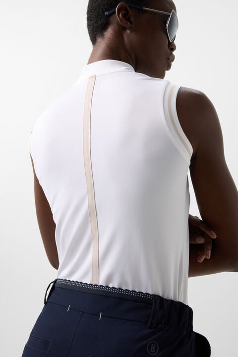 Evi Polo Top In White