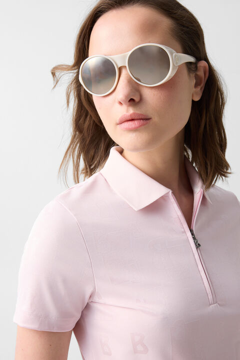 Joanna Functional Short-Sleeved Top In Pink