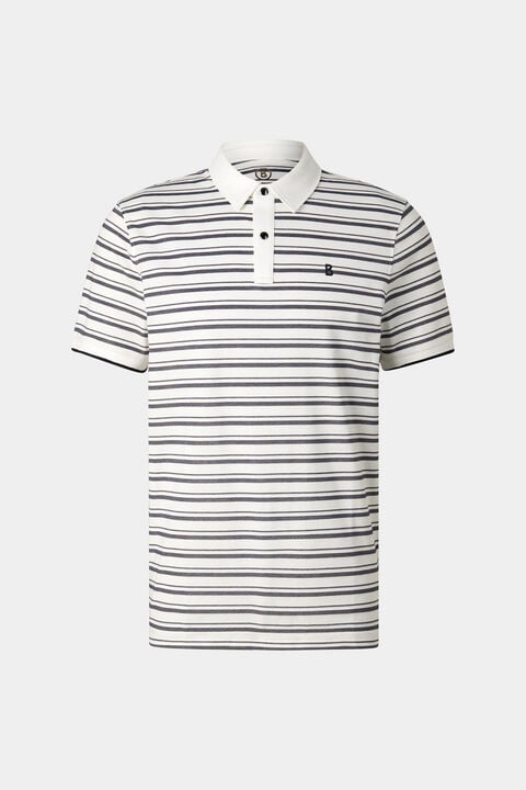 Timo Polo Shirt In Black/Off-White