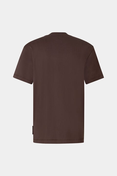 T-Shirt Lukas In Dark Brown
