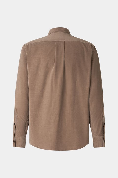 Corduroy Shirt Heiko In Mud