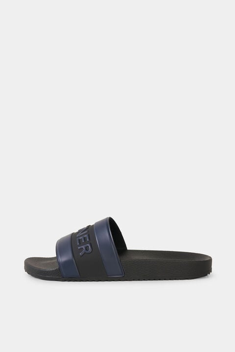 Slides Belize In Navy Blue/Black
