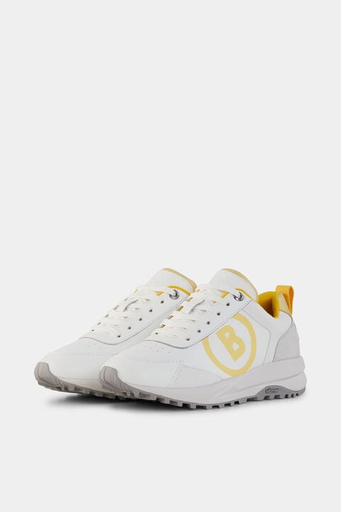 Sneaker Golf  In White/Yellow