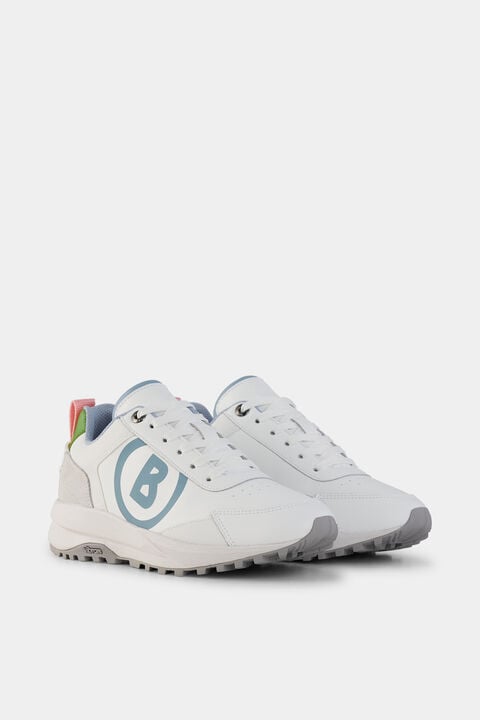 Sneaker Golf  In White/Blue