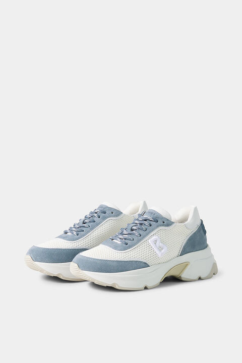 Kobe Sneaker In Off-White/Blue