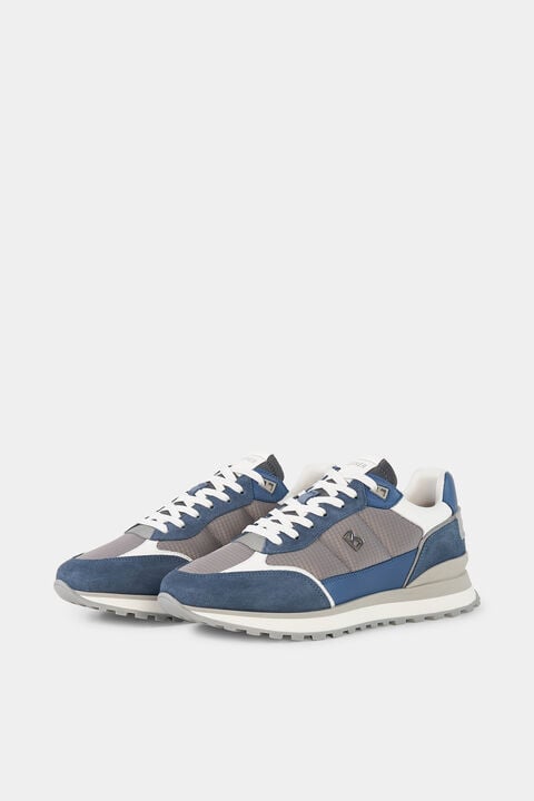 Sneaker Newport In Blue/Grey