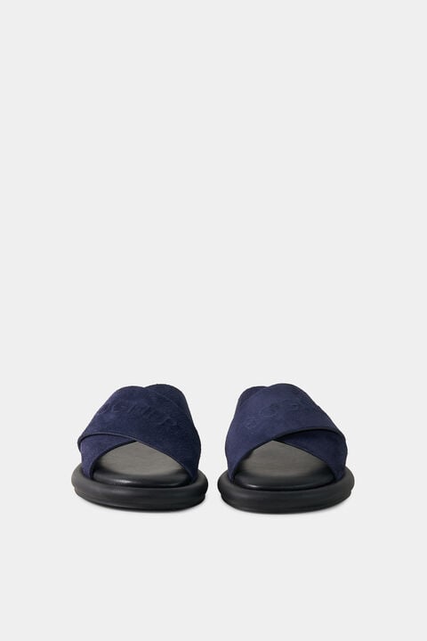 Portofino Sandals In Navy Blue