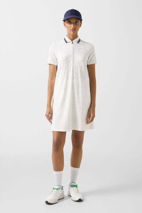Pina Jersey Dress In Off-White