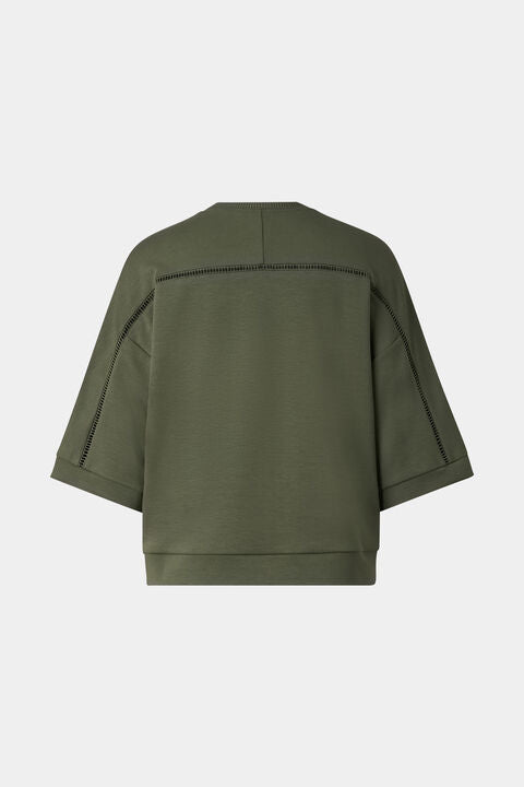 Rabea Sweatshirt In Olive Green