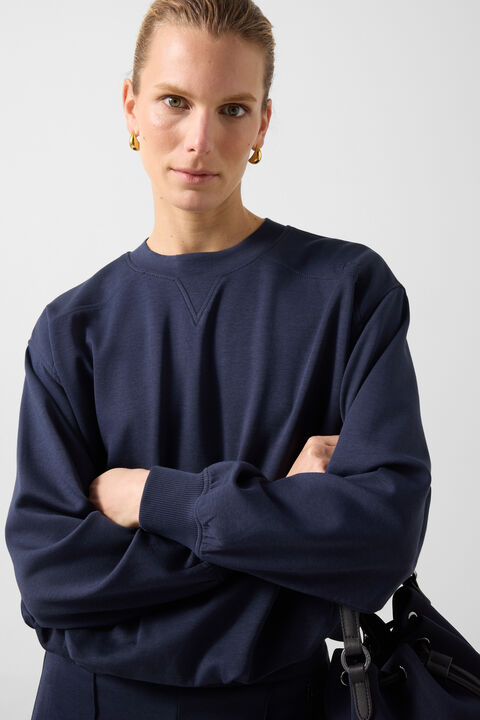 Chloe Sweatshirt In Navy Blue