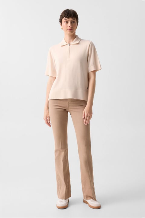 Flared Fit Jeans Devin In Camel