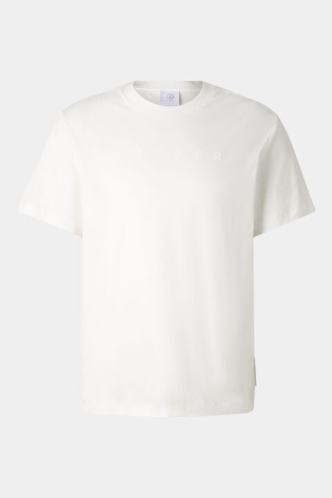 Cotton T-Shirt Lukas In White