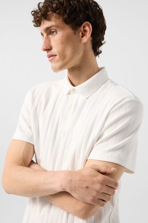 Zane Polo Shirt In Off-White