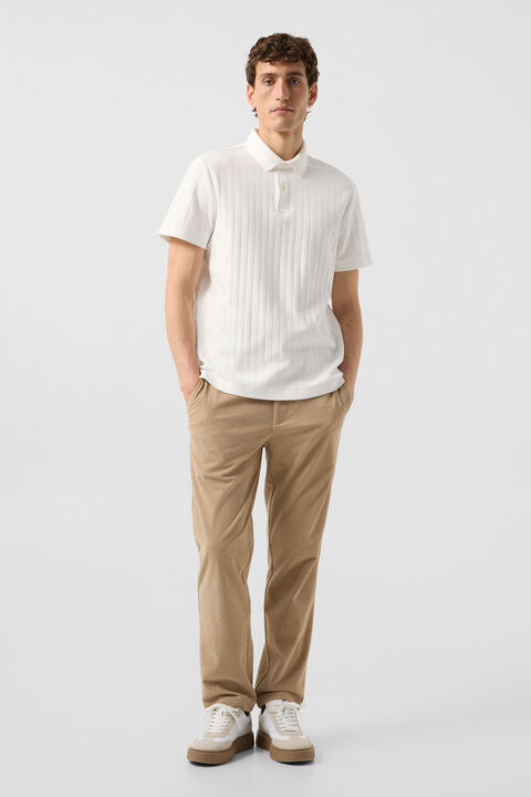 Zane Polo Shirt In Off-White