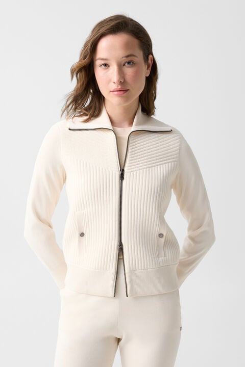 Jana Knit Jacket In Cream