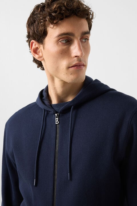 Knit Jacket Laros In Navy Blue