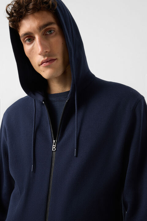 Knit Jacket Laros In Navy Blue