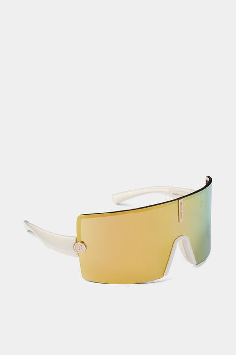 Parsenn Sunglasses In Gold/Cream
