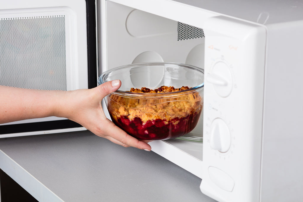 Cook Go - Round glass storage tin with watertight lid